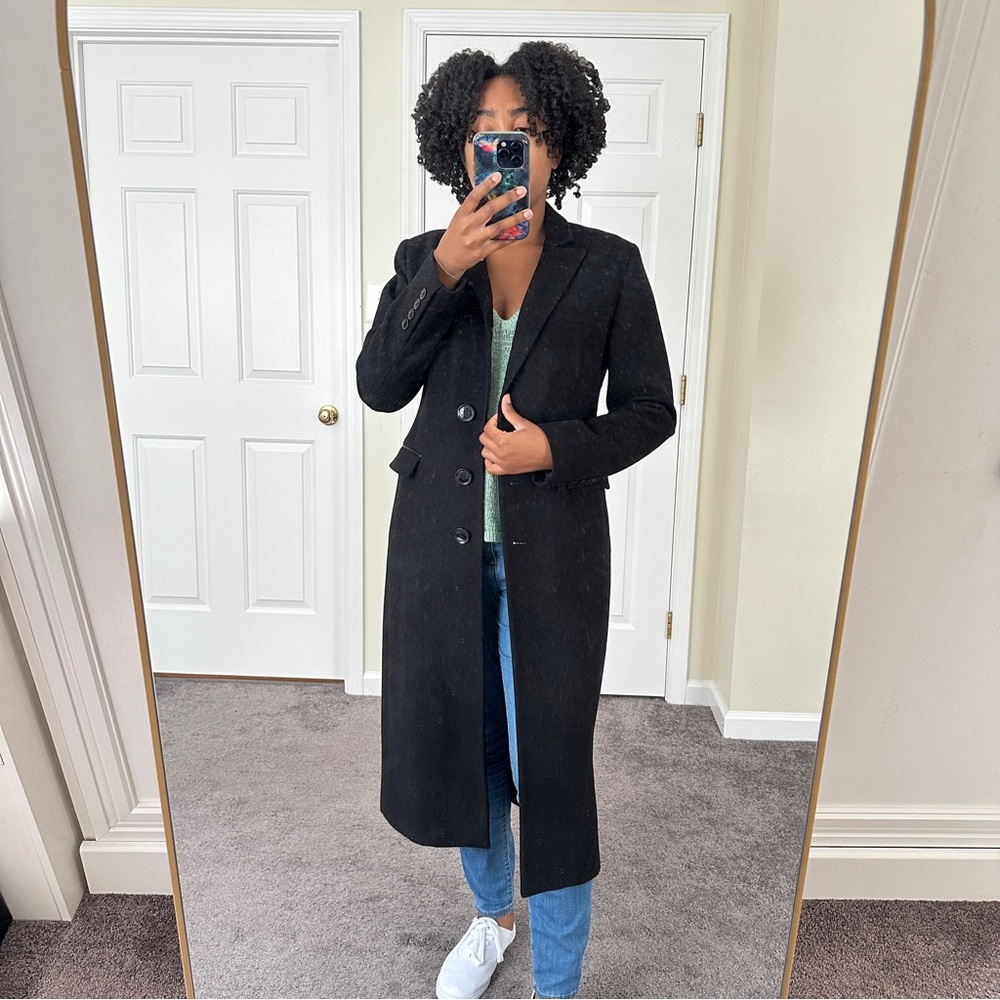 Liz Claiborne Tailored Boyfriend Overcoat